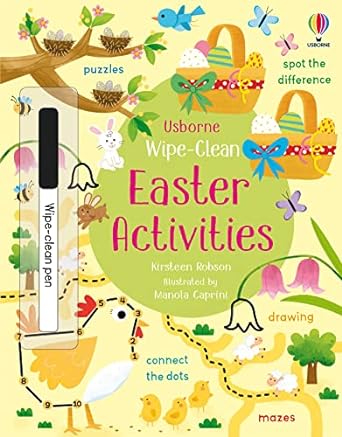 Wipe-Clean Easter Activities