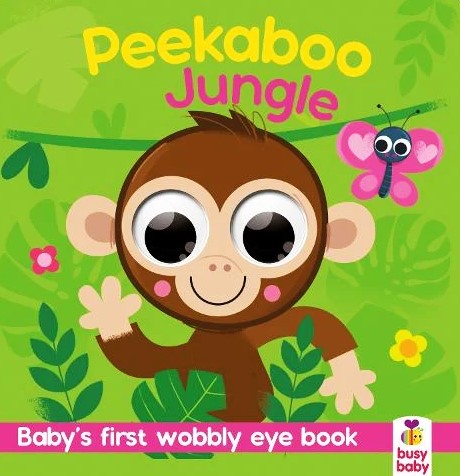 Peekaboo Wobbly Eyes  book Peekaboo Jungle