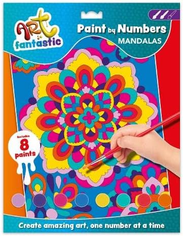 Art Fantastic Paint by Numbers Mandalas