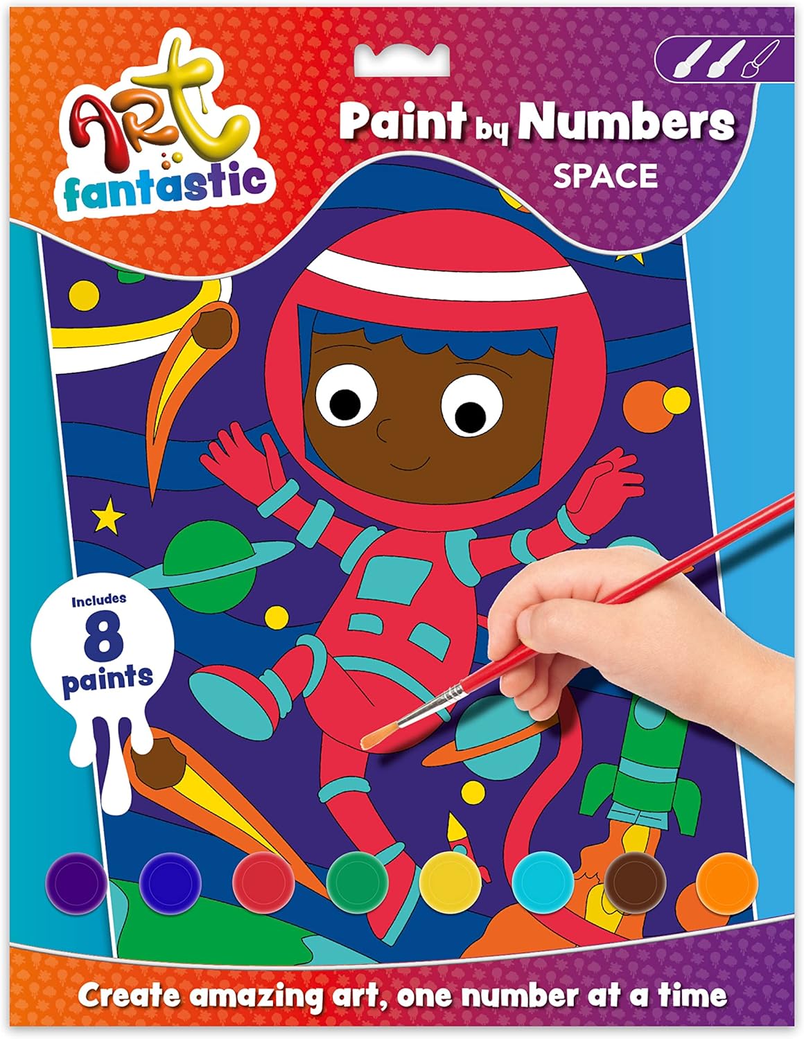Art Fantastic Space Paint bu Numbers