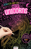 Scratch Art Creations Neon Unicorns