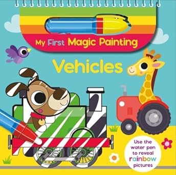 My First Magic Painting Vehicles 2023 Ed