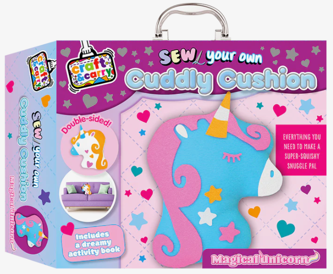 Sew Your Own Cuddly Cushion Kit  Magical Unicorn