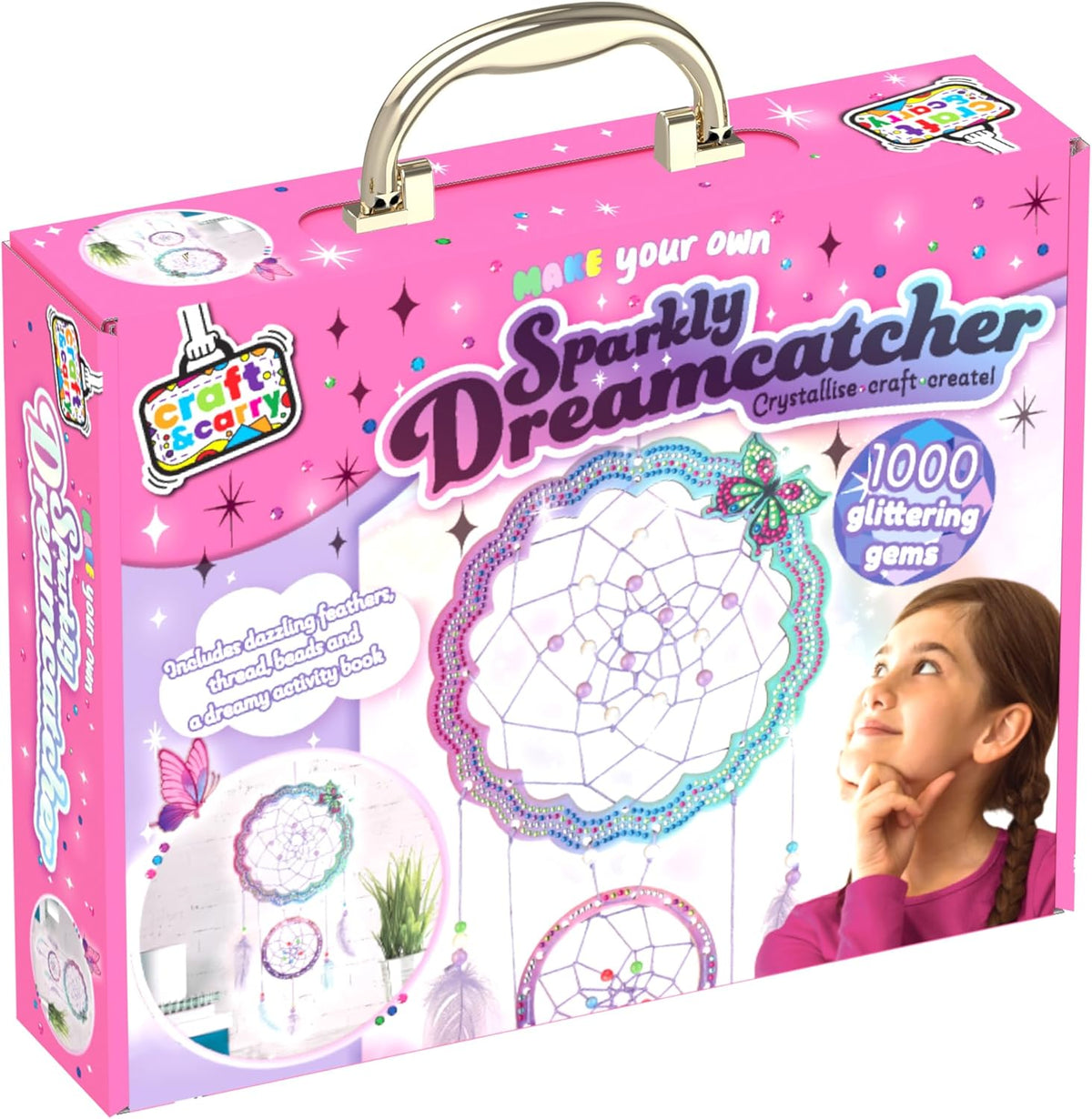 Make Your Own Sparkly Dreamcatcher