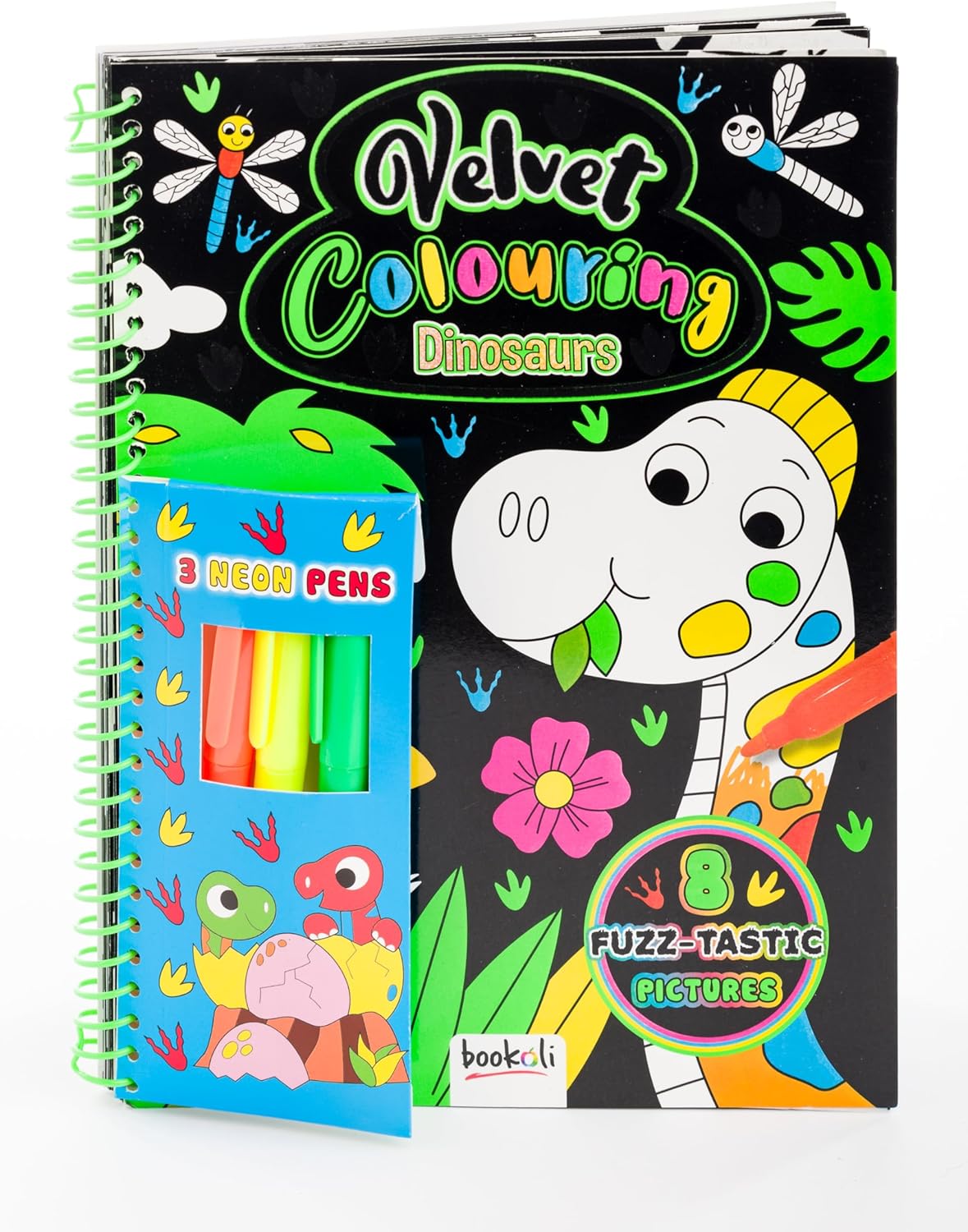 Velvet Colouring Dinosaurs
