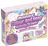 Colour and Keep Drawers Classic  Unicorn Wishes