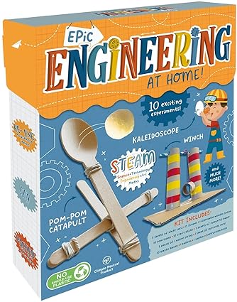 Epic Engineering At Home! - Children's Science Kit