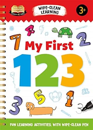 My First 123  Wipe Clean Workbook