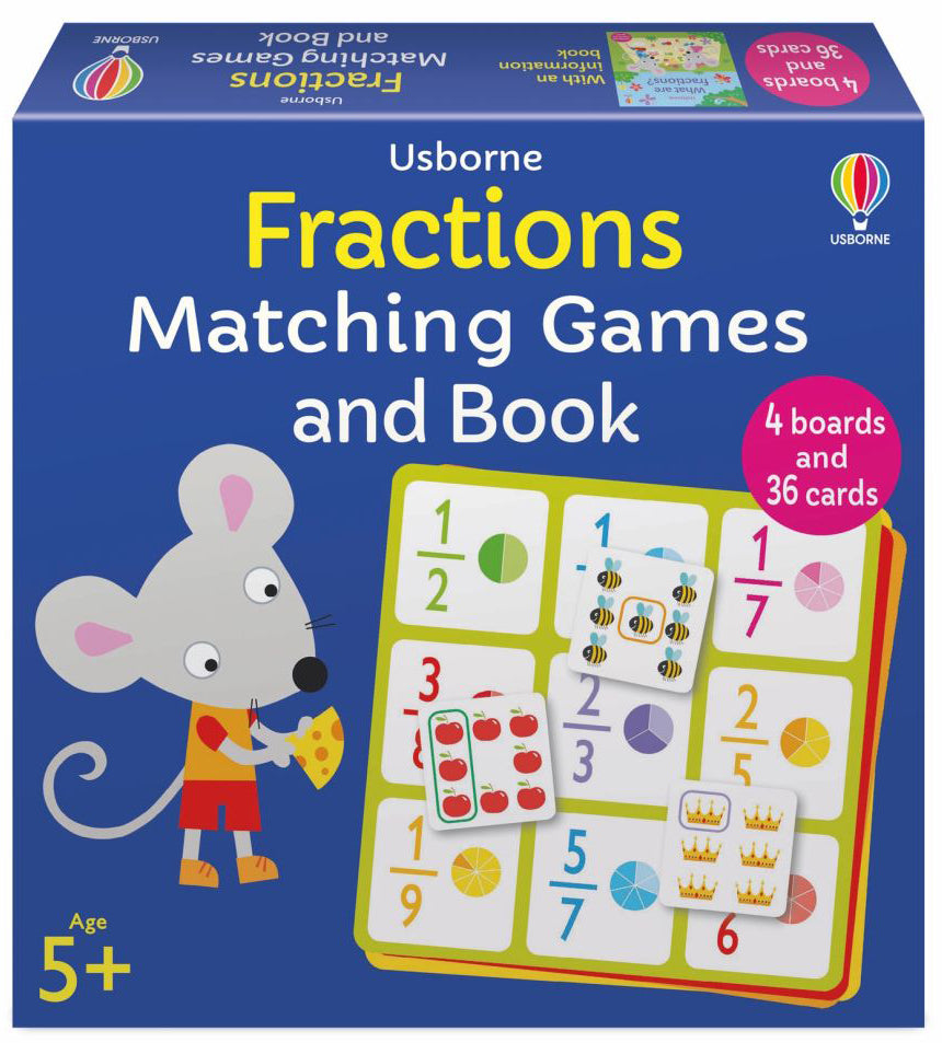 Fractions Matching Games and Book