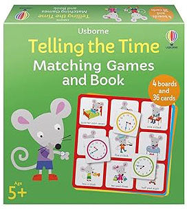 Telling the Time Matching Games and Book