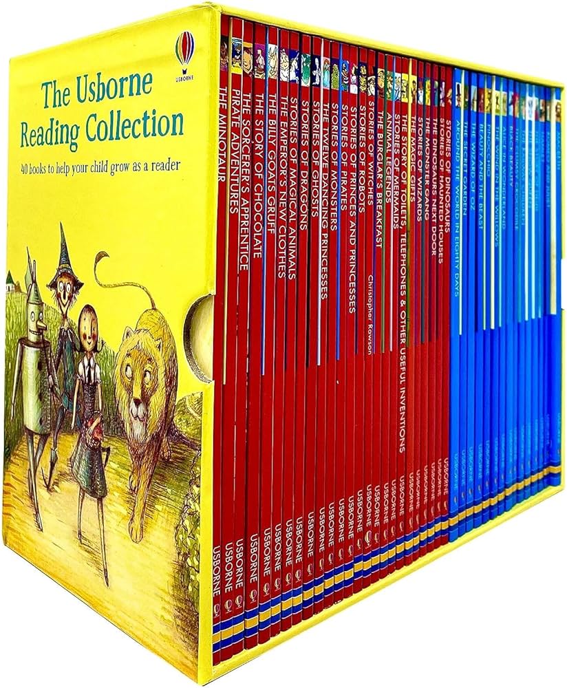 The Usborne Reading 40 Books  Collection