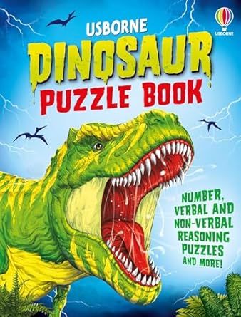 Dinosaur Puzzle Book