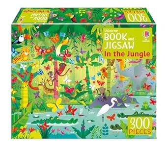Usborne Book and Jigsaw in the Jungle