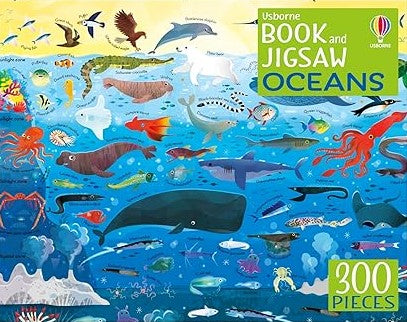 Usborne Book and Jigsaw Oceans