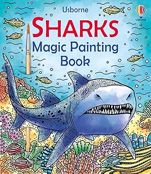 Sharks Magic Painting Book