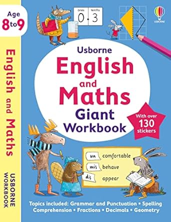 Usborne English and Maths Giant Workbook