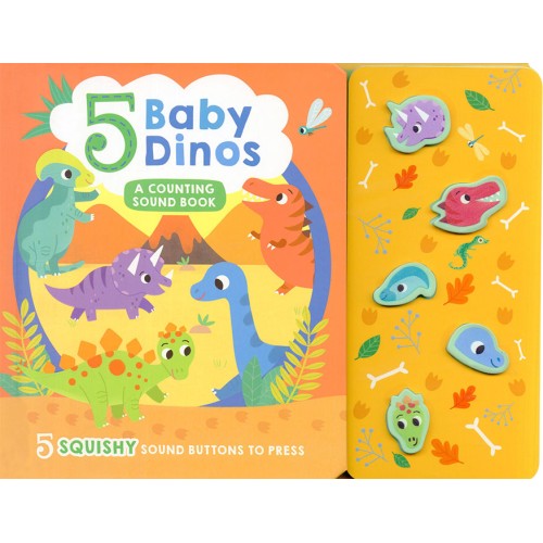 5 Baby Dinos A Counting Sound Book