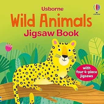 Wild Animals Jigsaw Book (Jigsaw Books)
