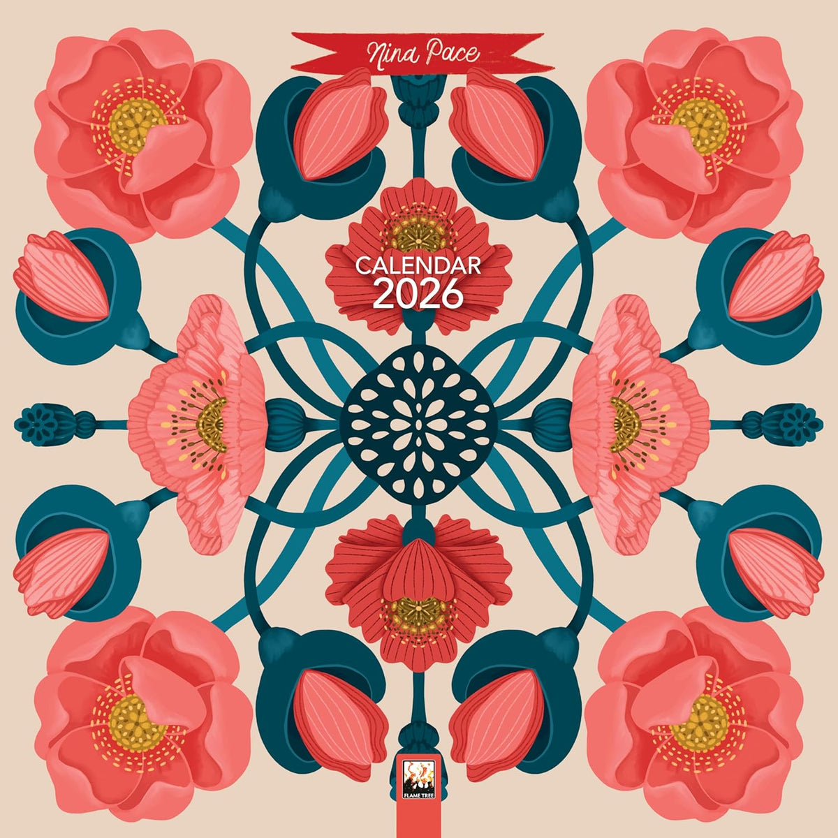 Nina Pace Wall Calendar 2026