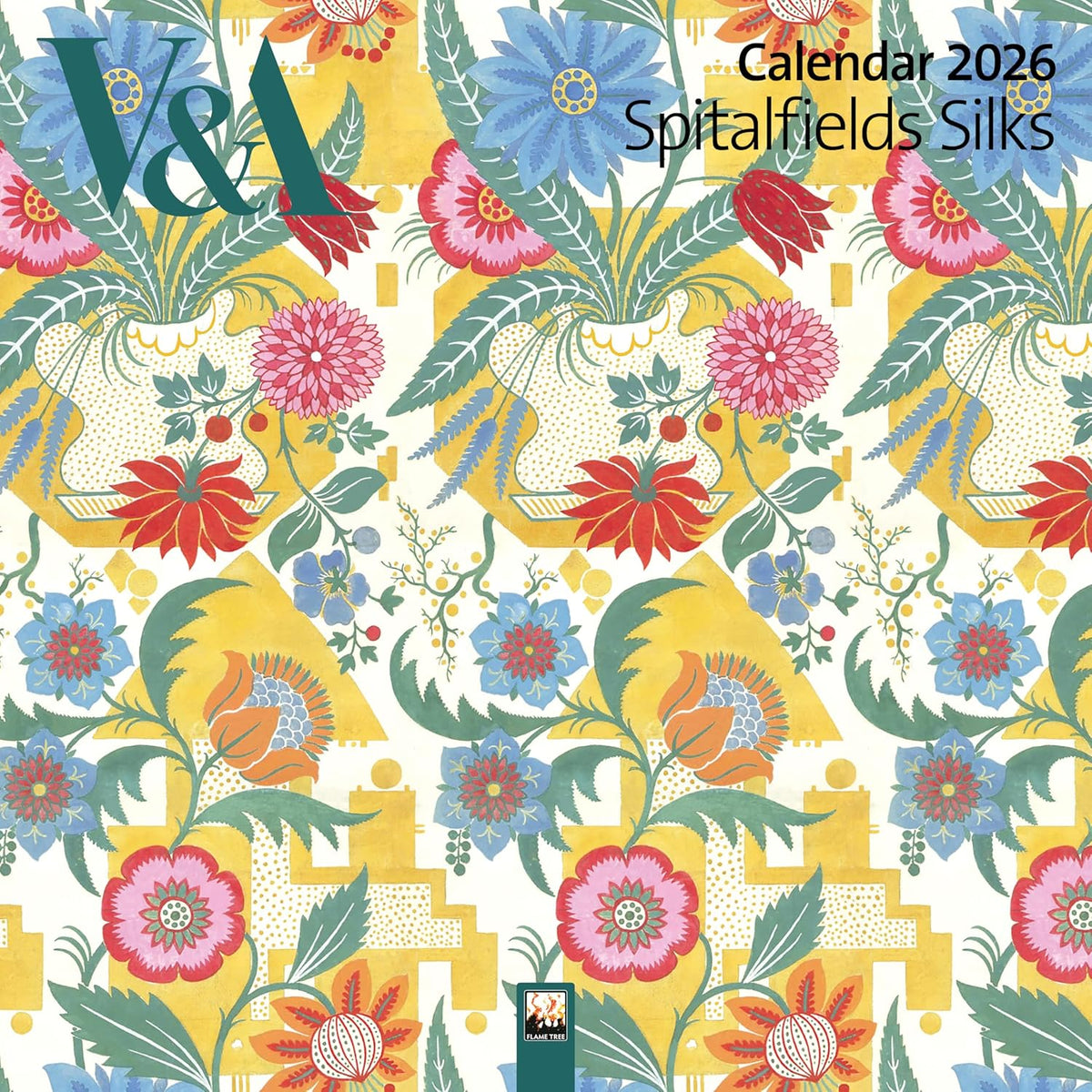 VandA: Spitalfields Silks Wall Calendar 2026