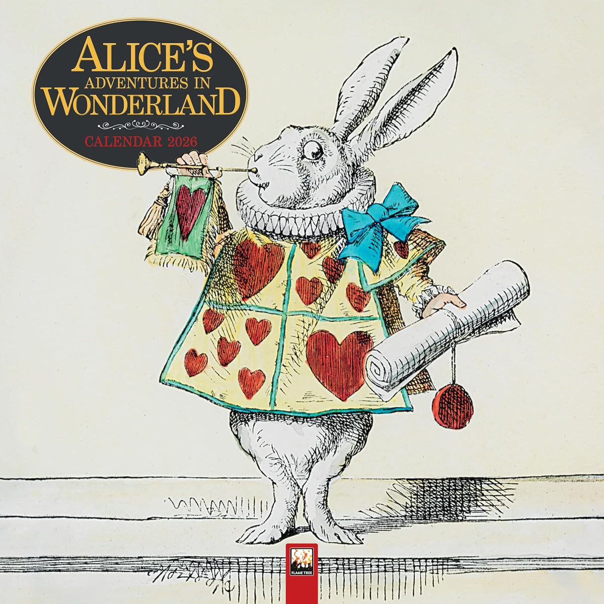 Science Museum: Alice's Adventures in Wonderland Wall Calendar 2026