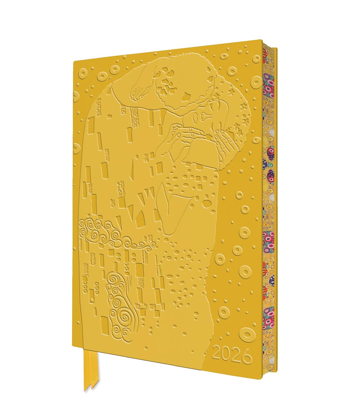 Gustav Klimt: The Kiss 2026 Artisan Art Vegan Leather Diary Planner