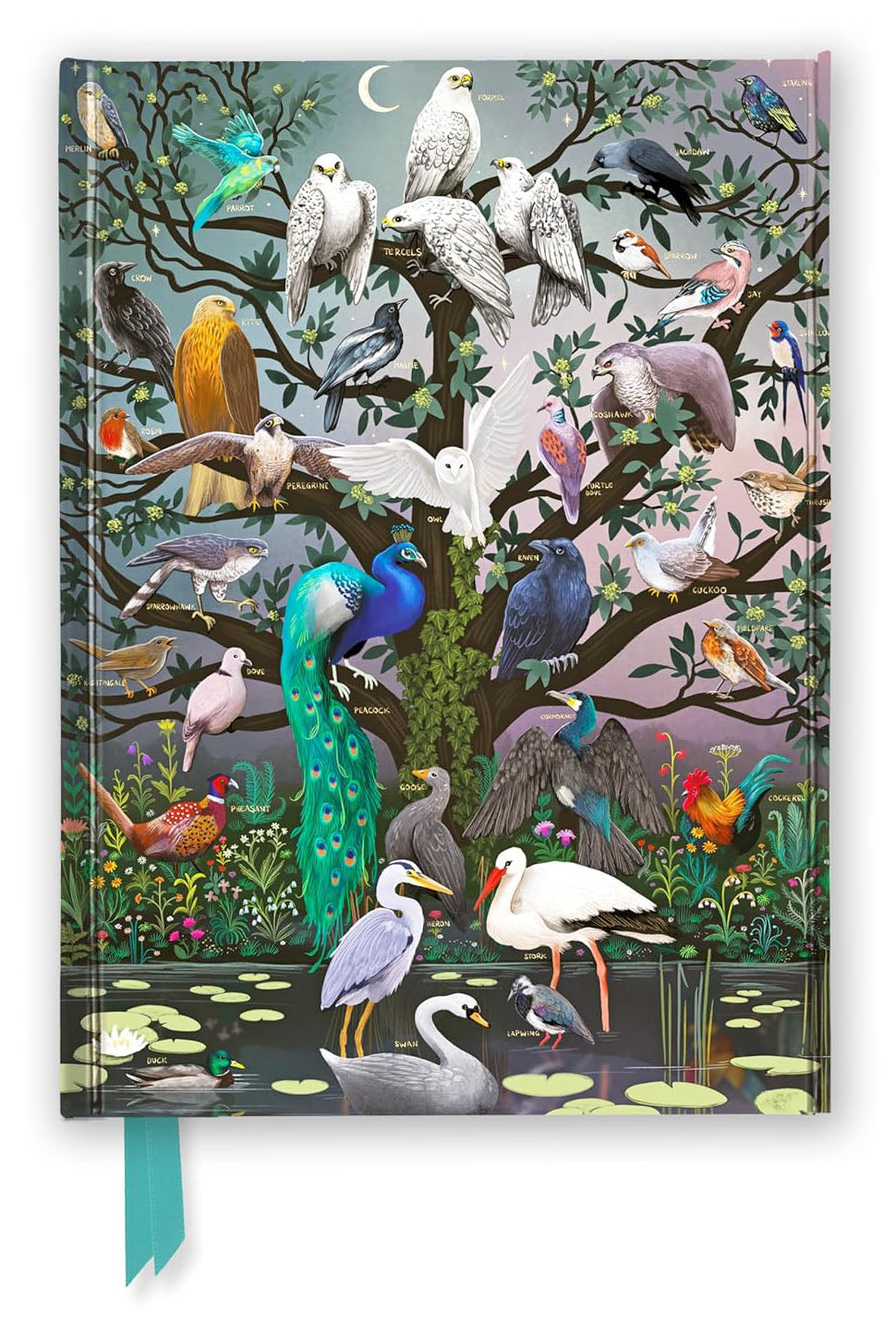 Anna Stead Parliament of Fowls Foiled Journal