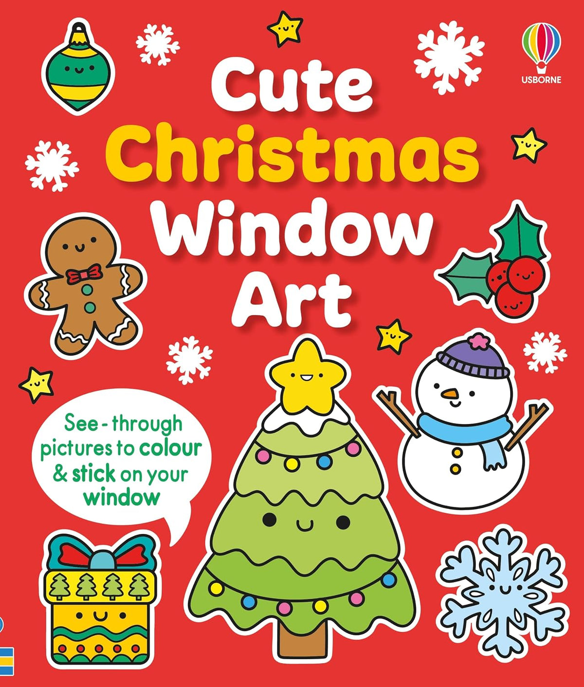Cute Christmas Window Art