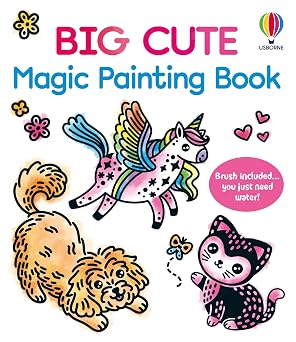 Big Cute Magic Painting Book