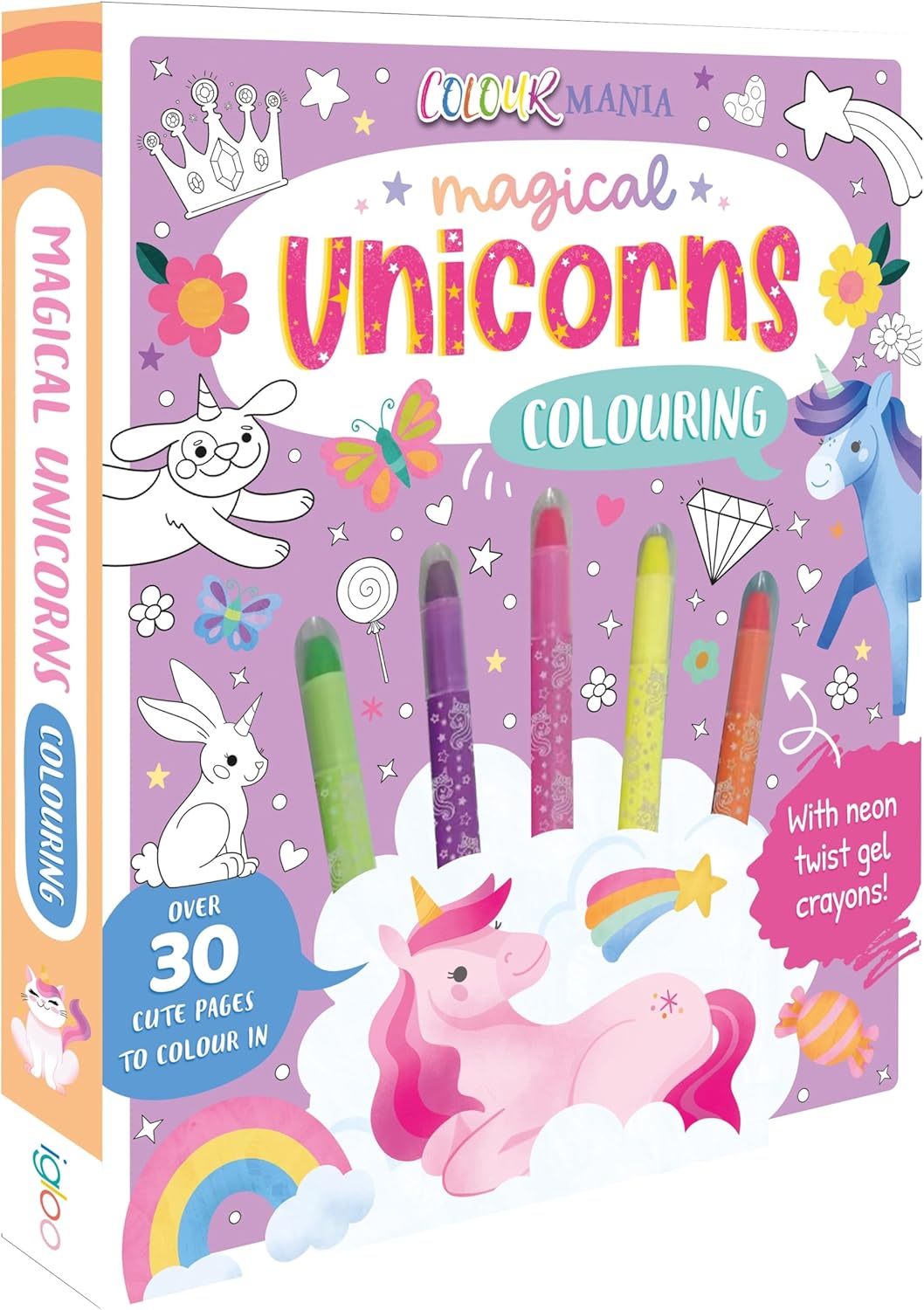 Magical Unicorns Colouring Colourmania Eco