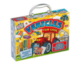 Colour and Carry Activity Kit 7 Vehicles Fun Case