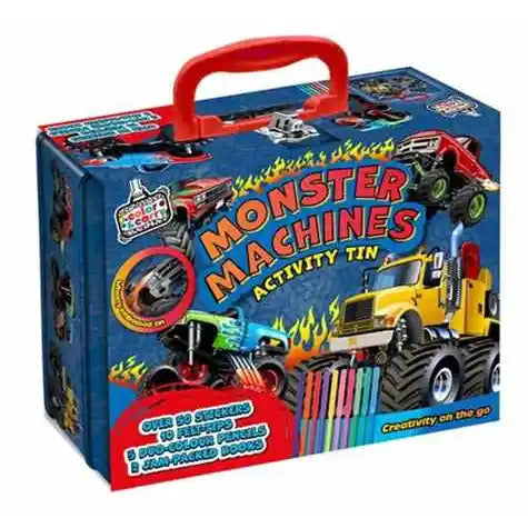 Tin Activity Cases  Monster Machines Activity Tin