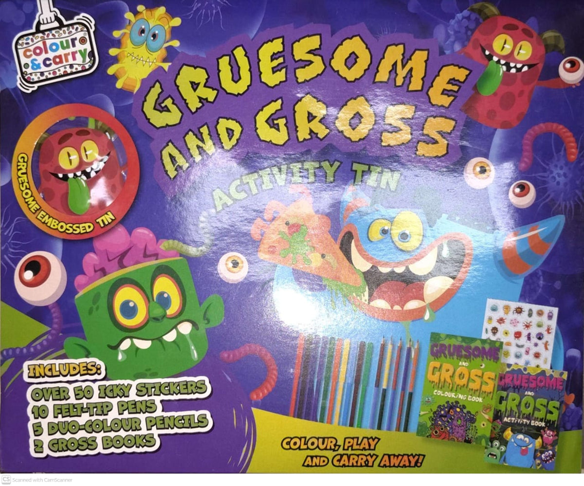 Tin Activity Cases  Gruesome   And Gross