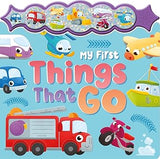 My First Things That Go  Sparkly Button Sound Book
