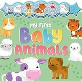 My First Baby Animals Sparkly Button Sound Book BB