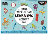 5 plus Giant Wipe Clean Learning Activity Pad