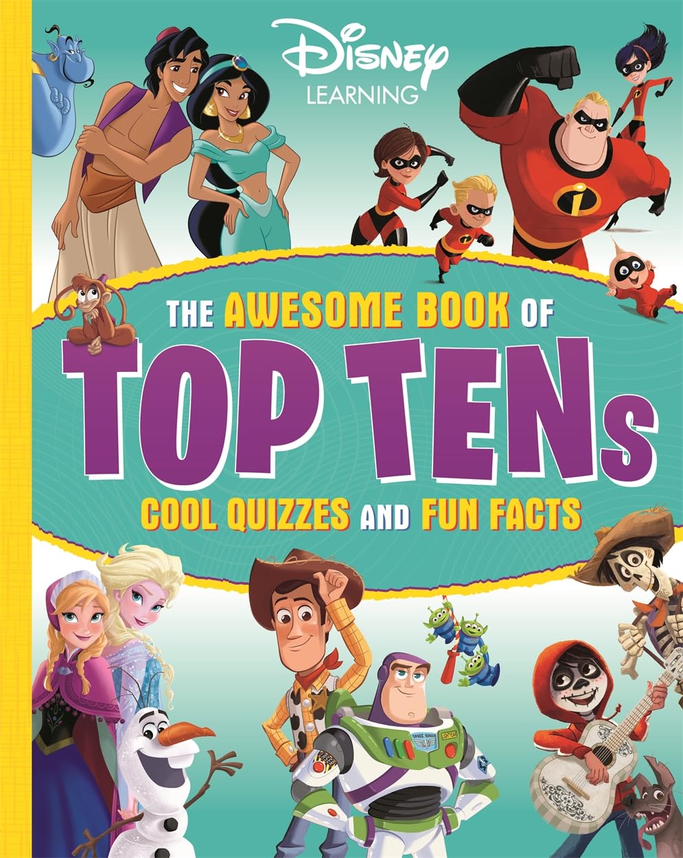 Disney Learning  The Awesome Book of Top Tens