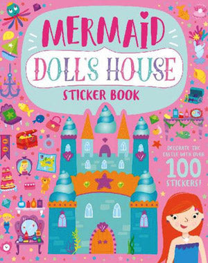 Mermaid doll's house sticker book