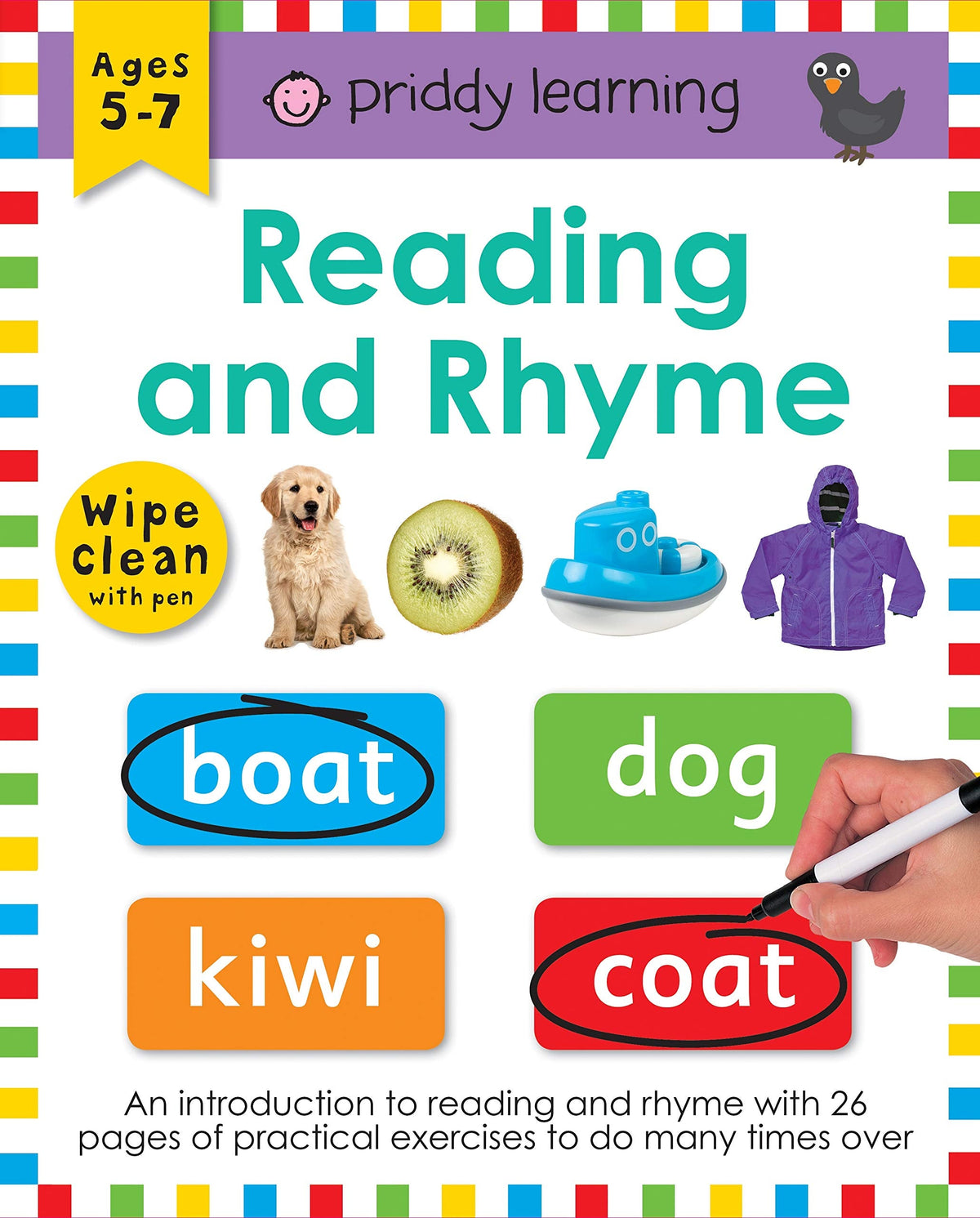 Wipe Clean Workbooks Reading and Rhyme