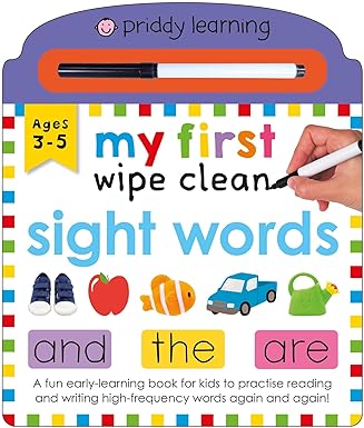 My First Wipe Clean Sight Words My First Wipe Clean  1