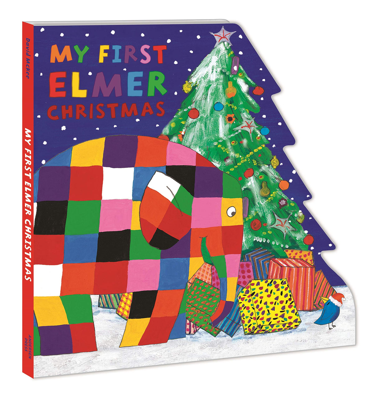 My First Elmer Christmas: Shaped Board Book (Elmer Picture Books, 18)