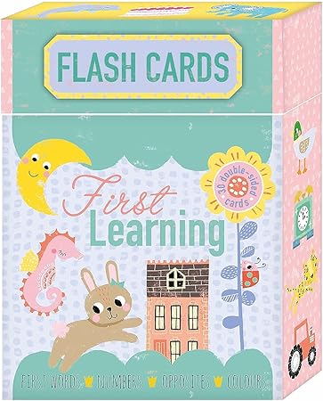 Children's First Learning Playtime Pals Flash Cards