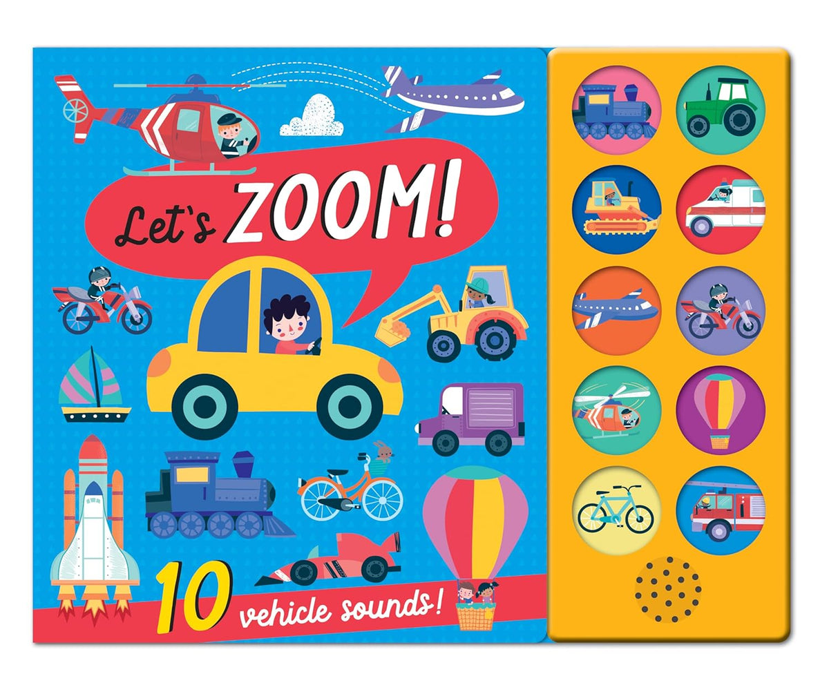 Lets Zoom! - 10 Vehicle Sounds!