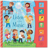 Listen To The Music Sound Book  6 Musical Buttons To Press And Play