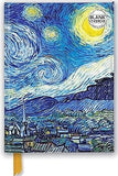 Vincent van Gogh The Starry Night Foiled Blank Journal Flame Tree Blank Notebooks