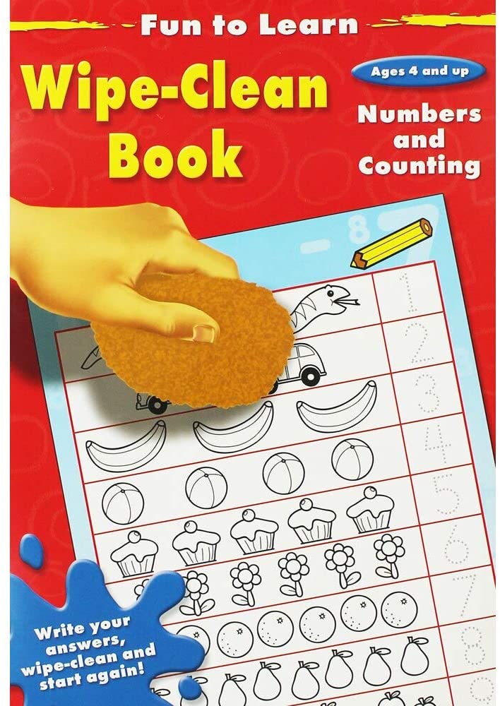 Fun To Learn: Wipe Clean Book