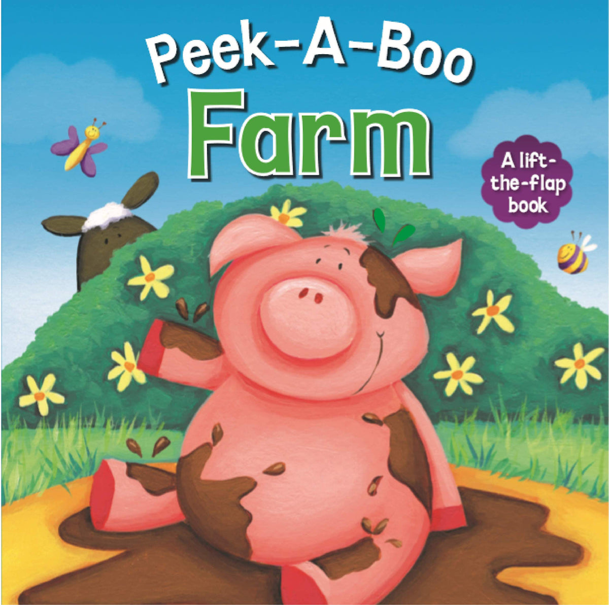 ANIMAL PEEK-A-BOO ! GARDEN WITH FOLD-OUT FLAPS