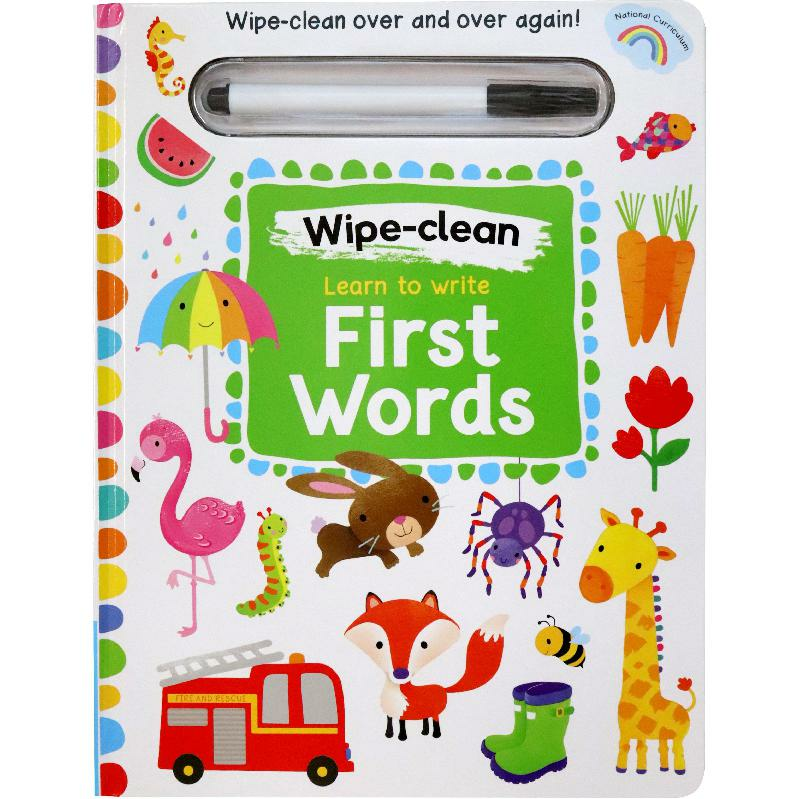 Wipe Clean Learn to Write First Words