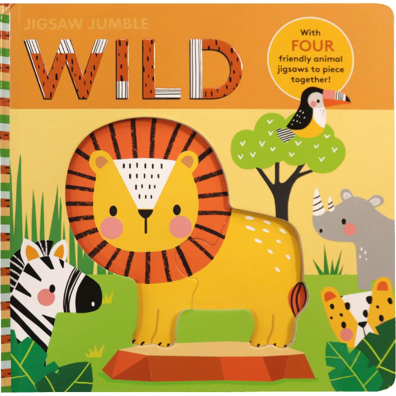 Jigsaw Jumble: Wild - Puzzle Book