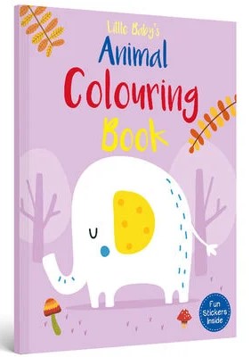 Little Babys Animal Colouring Book